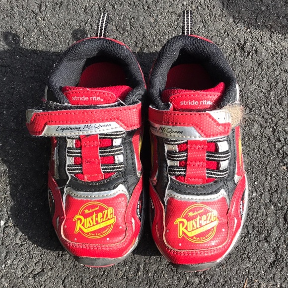 stride rite lightning mcqueen shoes